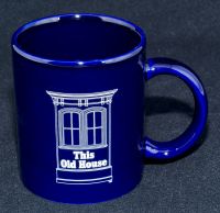 This Old House Cobalt Blue Logo Coffee Mug